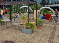 Bańki, gry i letnie harce. Port Łódź zaprasza dzieci na bezpłatne animacje na Patio