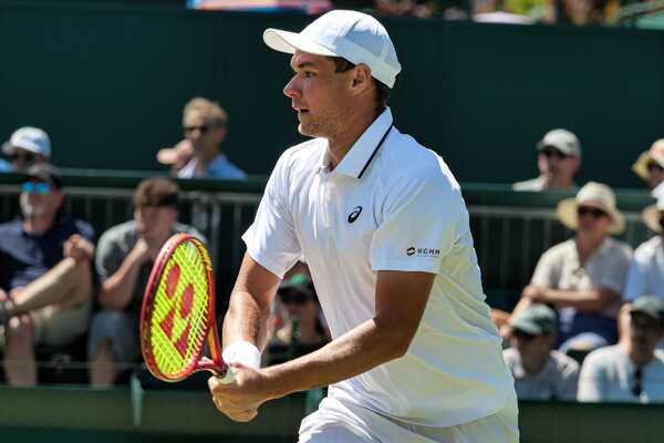 Kamil Majchrzak ze wsparciem KGHM podczas turnieju Wimbledon
