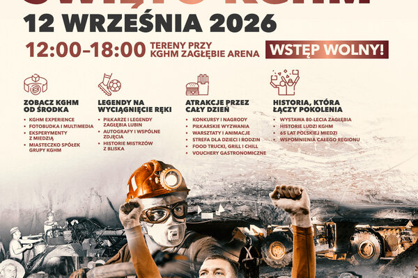 Święto KGHM 12 września w Lubinie