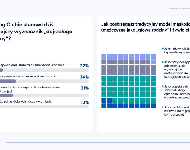 Kondycja współczesnych mężczyzn w Polsce - życie pod presją i deficyt wdzięczności. Wyniki badania