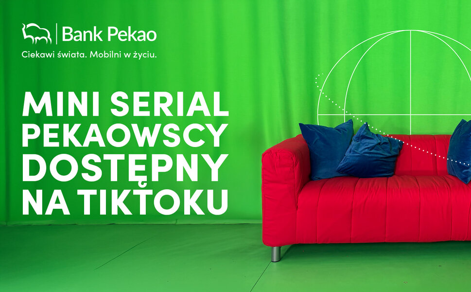Bank, TikTok oraz pokolenia Z i Alfa - Pekao S.A. udowadnia, że sitcom to droga do serca młodych odbiorców