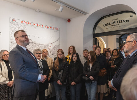 Otwarcie Muzeum Poczty Polskiej, fot  Dominik Paszliński, www gdansk pl (17)