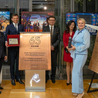Nagrody dla KGHM w konkursie „The Best Annual Report 2025”  (1)