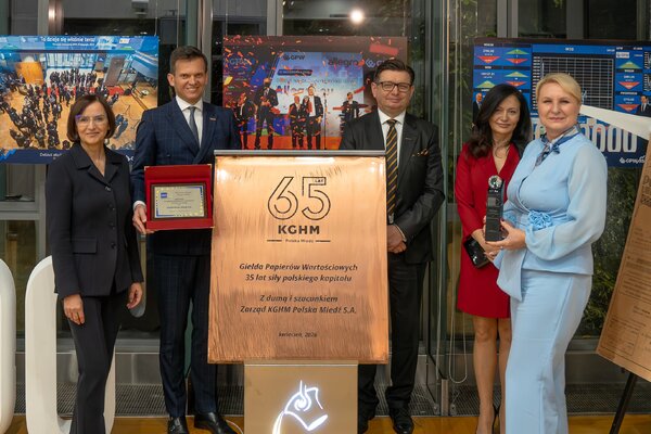 Nagrody dla KGHM w konkursie „The Best Annual Report 2025”  (1)