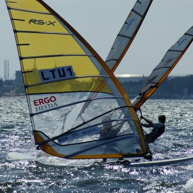 Trening w Sopockim Klubie Żeglarskim