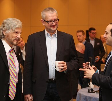 Prof. Piotr Przytuła, Rafał A. Ziemkiewicz, Matthew Tyrmand. Fot. D. Senkowski