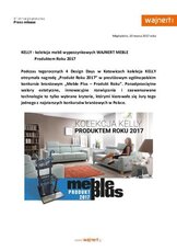 KELLY - kolekcja mebli wypoczynkowych WAJNERT MEBLE Produktem Roku 2017_informacja prasowa, 10 marca 2017.pdf