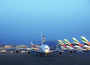 Emirates launched six new passenger destinations in 2016-17: Fort Lauderdale, Hanoi, Newark, Yangon, Yinchuan and Zhengzhou; and one new additional freighter destination: Phnom Penh.