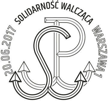 Solidarność Walcząca  _ Poczta Polska _ datownik 