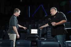 Samsung Cinema LED Screen_Harman_Paul Peace(left_Senior Manager of System Engineering_Dan Saenz(right_ Solution Manager of Cinema) (5).jpg