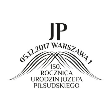 150. rocznica urodzin Pilsudskiego _ datownik 