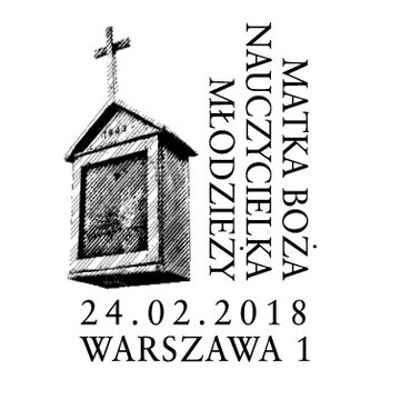 Matka Boża Nauczycielka Młodzieży _ datownik 