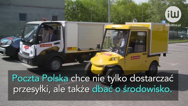 Test dostawczych pojazdów elektrycznych w Poczcie Polskiej 