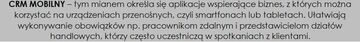 CRM mobilny