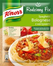 Spaghetti bolognese z warzywami Rodzinny Fix Knorr.jpg
