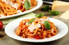Warzywne spaghetti bolognese.JPG