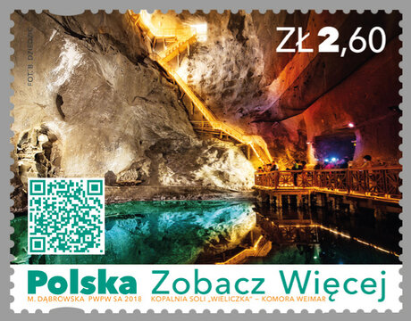 Polska Zobacz Więcej _ znaczek kopalnia soli w Wieliczce.jpg 