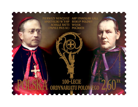 100-lecie Ordynariatu Polowego _ znaczek 