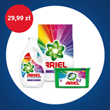 Proszek, żel, kapsułki do prania Ariel.png