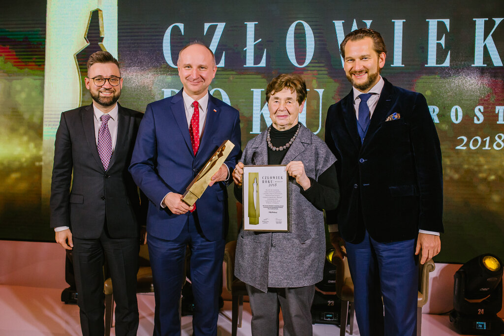 Depozytariusze nagrody Człowiek Roku 2018 Wojciech Kolarski i Zofia Romaszewska .jpg