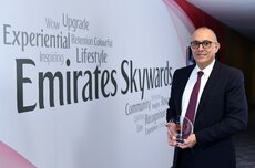 Dr Nejib Ben Khedher Senior Vice President Emirates Skywards with Loyalty Award 2019.jpg