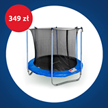 Trampolina ogrodowa z siatką.png