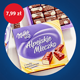 Czekolady Milka, Alpejskie Mleczko.png