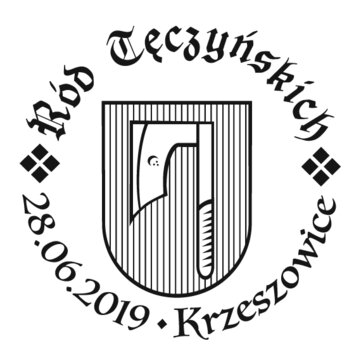 Ród Tęczyńskich _  datownik 