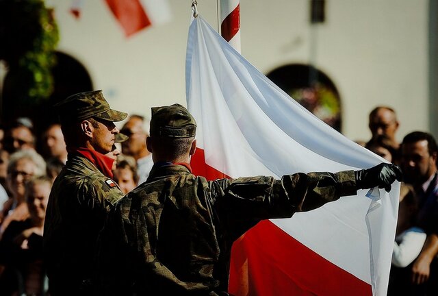 Przysięga wojskowa żołnierzy WOT