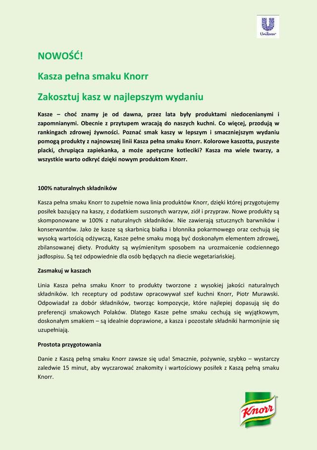 Kasza pelna smaku Knorr_informacja prasowa.pdf