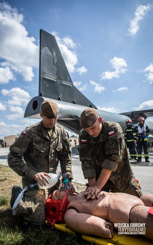 Szkolenie kryzysowe Terytorialsów m. Grudziądz – 15.06-02.07.2019