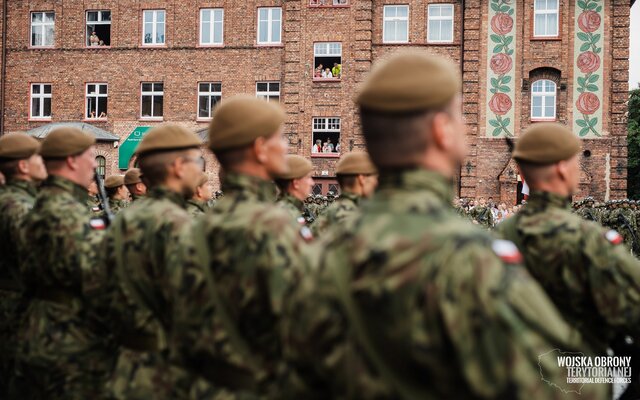 Wyjątkowa przysięga śląskich Terytorialsów