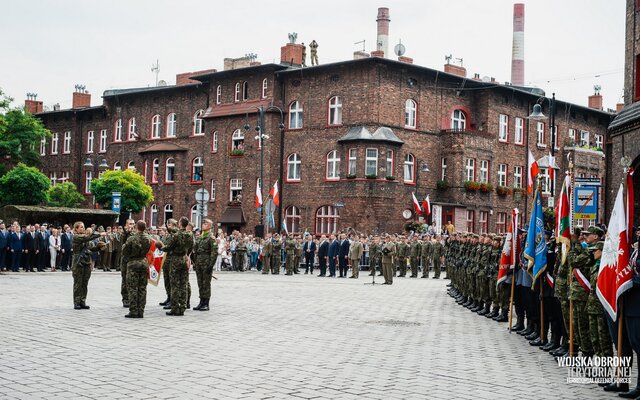 Wyjątkowa przysięga śląskich Terytorialsów