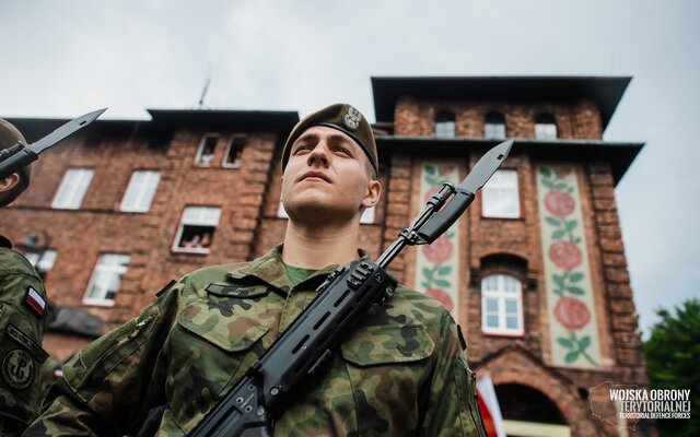 Wyjątkowa przysięga śląskich Terytorialsów