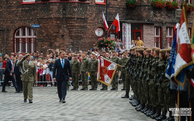 Wyjątkowa przysięga śląskich Terytorialsów