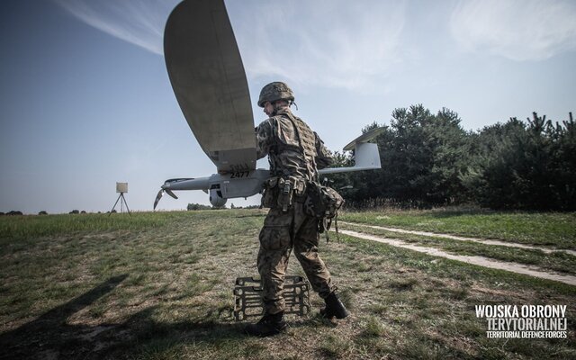 Szkolenie operatorów BSP FlyEye z Wojsk Obrony Terytorialnej