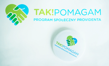 Grafika Tak! Pomagam