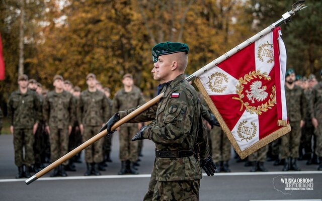 Wystąpienie Dowódcy WOT podczas Święta Wojsk Łączności i Informatyki