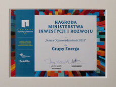 Nagroda Ministerstwa Inwestycji i Rozwoju.JPG