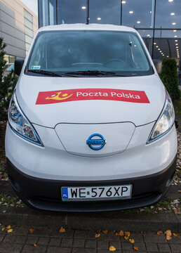 Samochody elektryczne we flocie Poczty Polskiej_Nissan e-NV200  