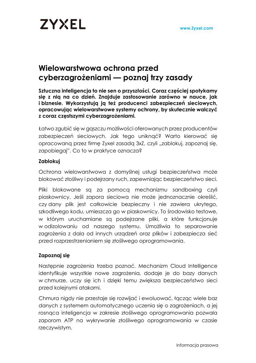 Zyxel_Wielowarstwowa ochrona przed cyberzagrożeniami.pdf