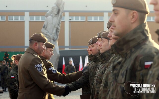 Przysięga i promocja podoficerska żołnierzy 2 Lubelskiej Brygady OT