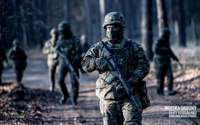Pierwsze szkolenie ochotników 14 Zachodniopomorskiej Brygady OT
