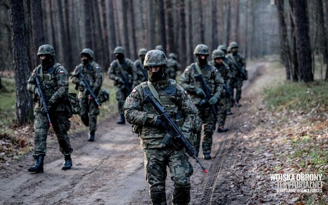 Pierwsze szkolenie ochotników 14 Zachodniopomorskiej Brygady OT