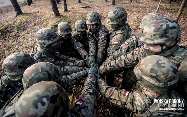 Pierwsze szkolenie ochotników 14 Zachodniopomorskiej Brygady OT