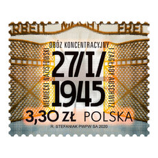 75_ rocznica wyzwolenia KLAuschwitz_znaczek.jpg