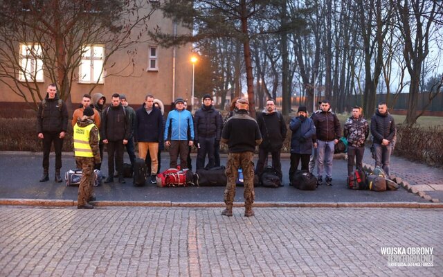 Powołanie do służby w WOT w Brzegu na Opolszczyźnie