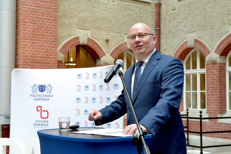Na zdj. Krzysztof Wilde, rektor Politechniki Gdańskiej