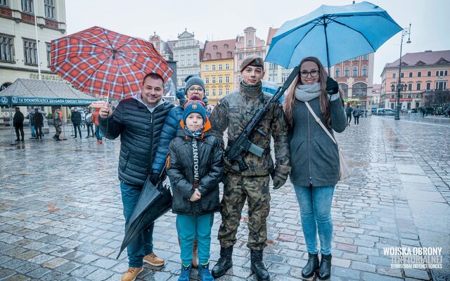 Pierwsza przysięga wojskowa żołnierzy WOT na Dolnym Śląsku