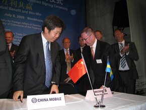Podpisanie umów ramowych z operatorami chińskimi